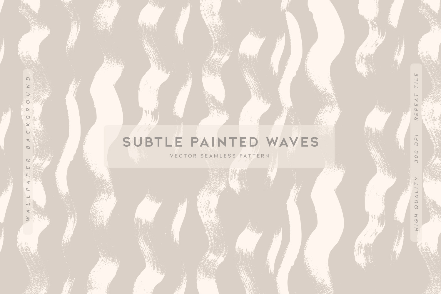 Subtle Painted Waves, a Texture Graphic by MalyskaStudio