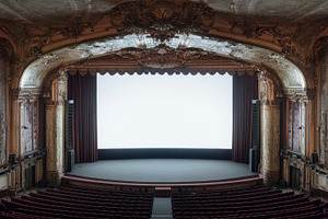 Empty classic theater stage, a Photo by Beautiful things