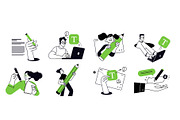 Write the next success story, a Person Illustration by PureSolution (Thumbnail 5 of 6)