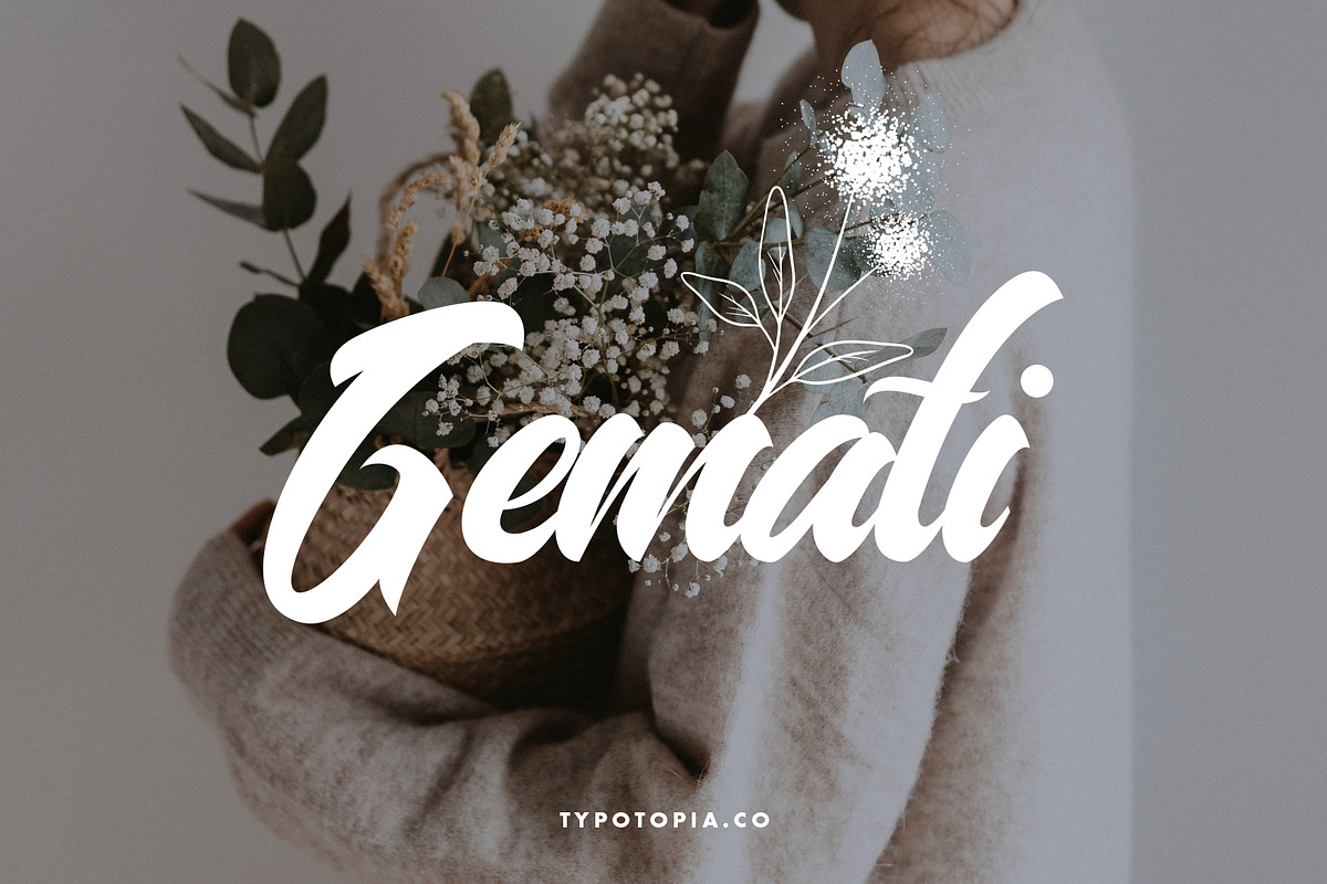 Sandye Script Font, a Script Font by edukka (Photo 4 of 7)