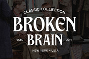 Brillante Siempre - Fancy Serif, a Serif Font by Arterfak Project (Thumbnail 6 of 12)