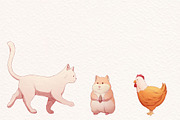 Watercolor Cute Animals Illustration, an Animal Illustration by ArtbyHien (Thumbnail 12 of 13)