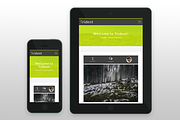 Trident - Minimal Ghost Blog Theme, a Websites & App Template by GBJ solution (Thumbnail 2 of 2)