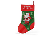 Christmas Stocking Mockup, a Product Mockup by mockupbuys (Thumbnail 3 of 3)