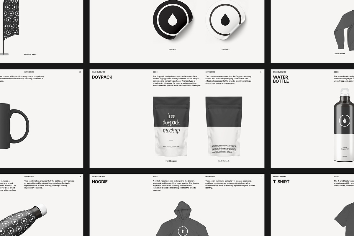 OLI / Brand Guidelines, a Presentation Template by Wildnun Studio (Photo 10 of 20)
