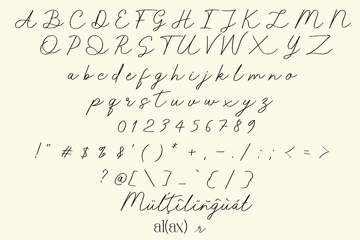 Zorai - Handwritten Font, a Handwritten Font by NDNL Studio (Photo 7 of 7)