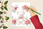 French Nursery Clipart, an Illustration by DreamCafeArt (Thumbnail 6 of 6)