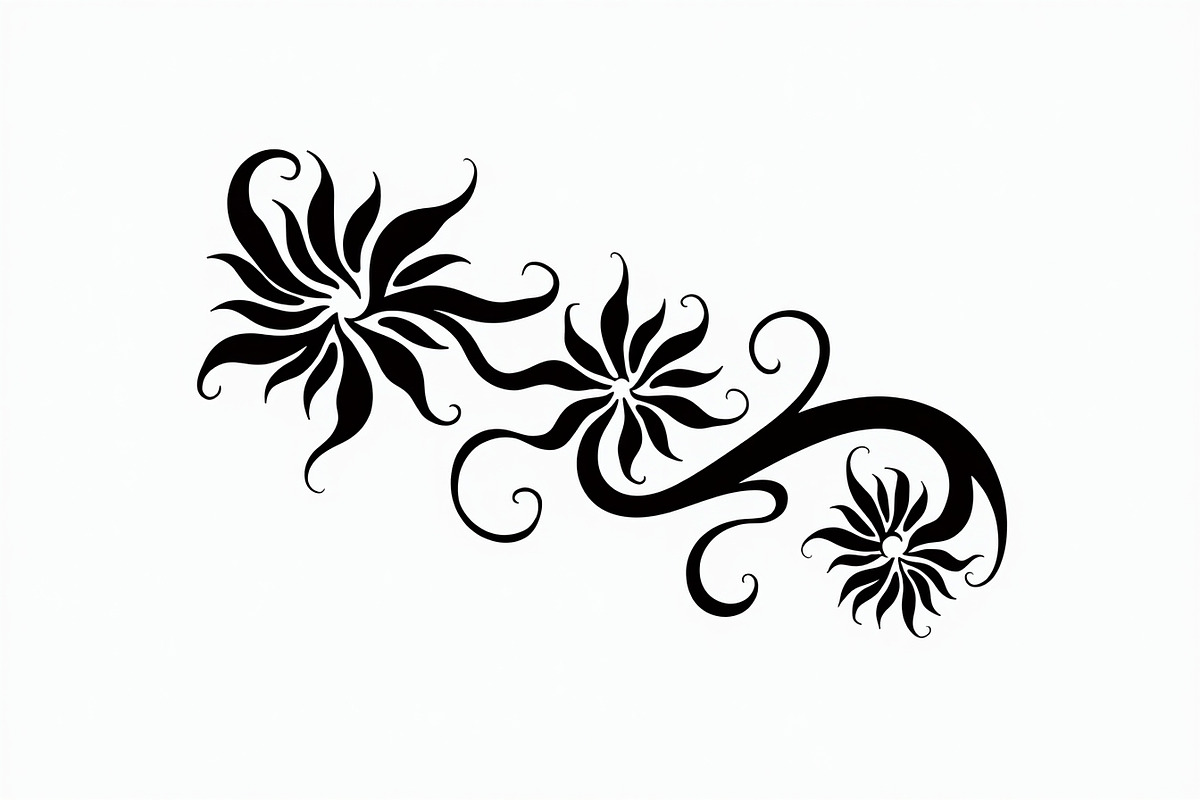 Elegant flower decorative design, an Illustration by Amazin_art (Photo 10 of 21)