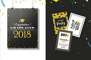 Graduation-invitations, card, poster, a Background Graphic by jenny lipets (Thumbnail 5 of 6)