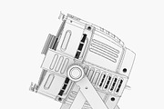 Stage Lighting Collection-14 PCS, an Object 3D Model by akerStudio (Thumbnail 27 of 309)