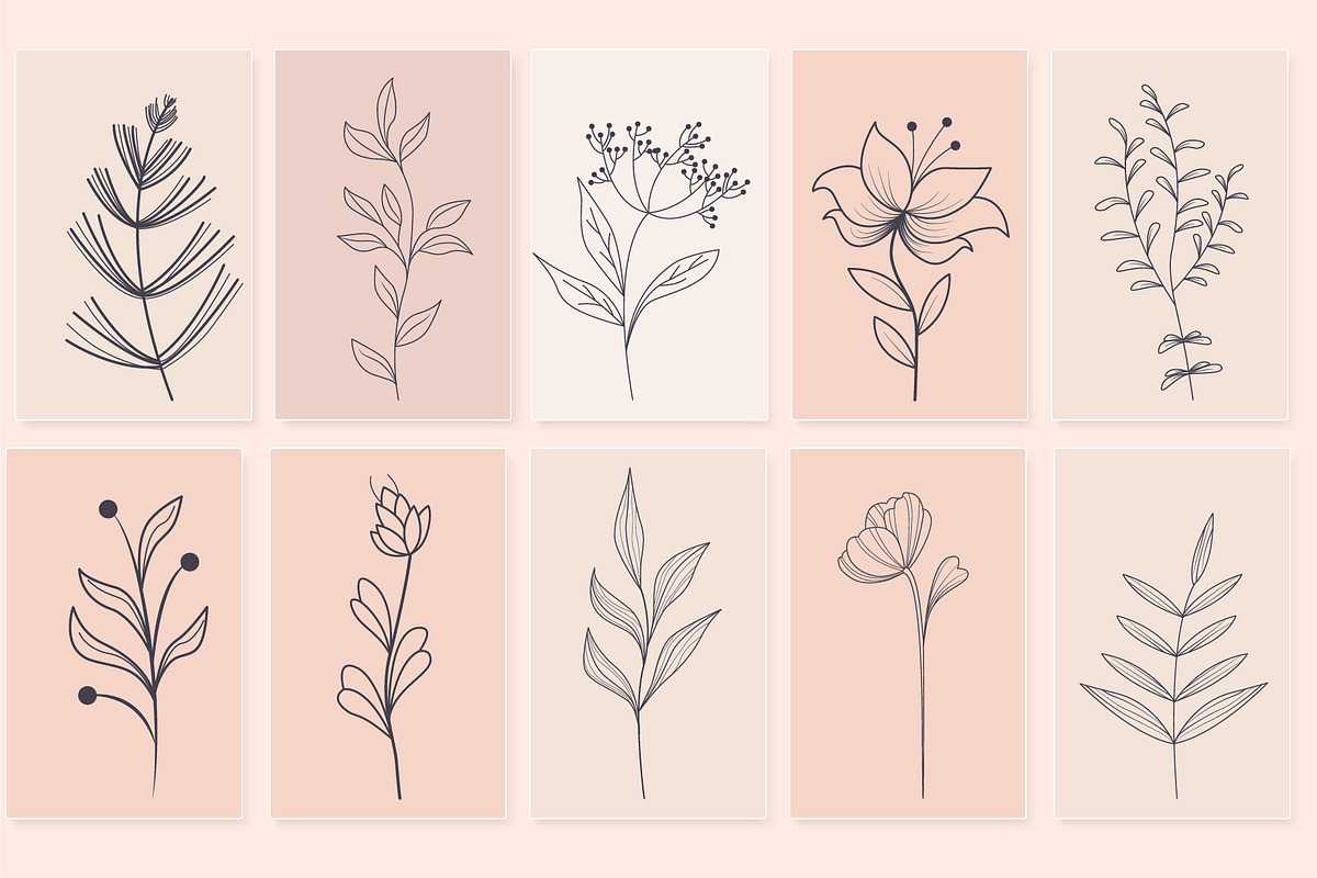 BIG Meadow Flowers Collection, a Decorative Illustration by ZinetroN (Photo 4 of 4)