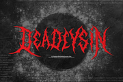 BlekMary | Black Metal Font, a Blackletter Font by Denustudios (Thumbnail 12 of 12)