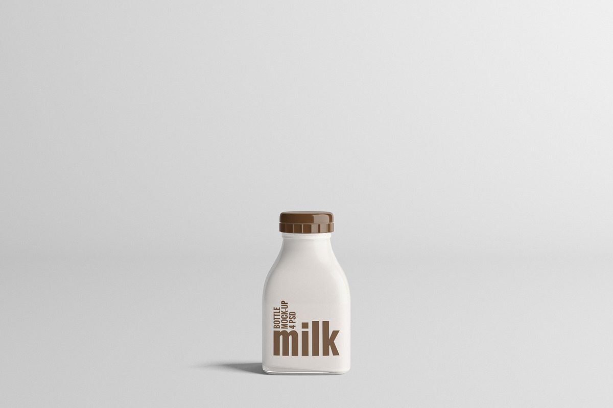[-33%] Milk Bottle Mock-Up Bundle #1, a Packaging Mockup by AY Mock-Ups (Photo 14 of 17)