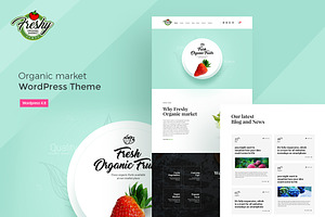 Freshy-Organic Shop WordPress Theme