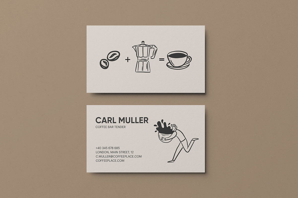 Coffee Culture Clipart, a Person Illustration by Teresa Art Store (Photo 7 of 9)