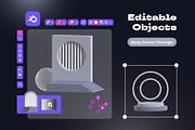 Abstract Podium 3D, an Object 3D Model by kerismaker (Thumbnail 4 of 8)