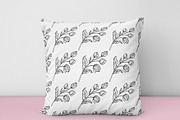 Black Outline Peony Flowers Set, an Illustration by ArtIrisArt (Thumbnail 11 of 13)