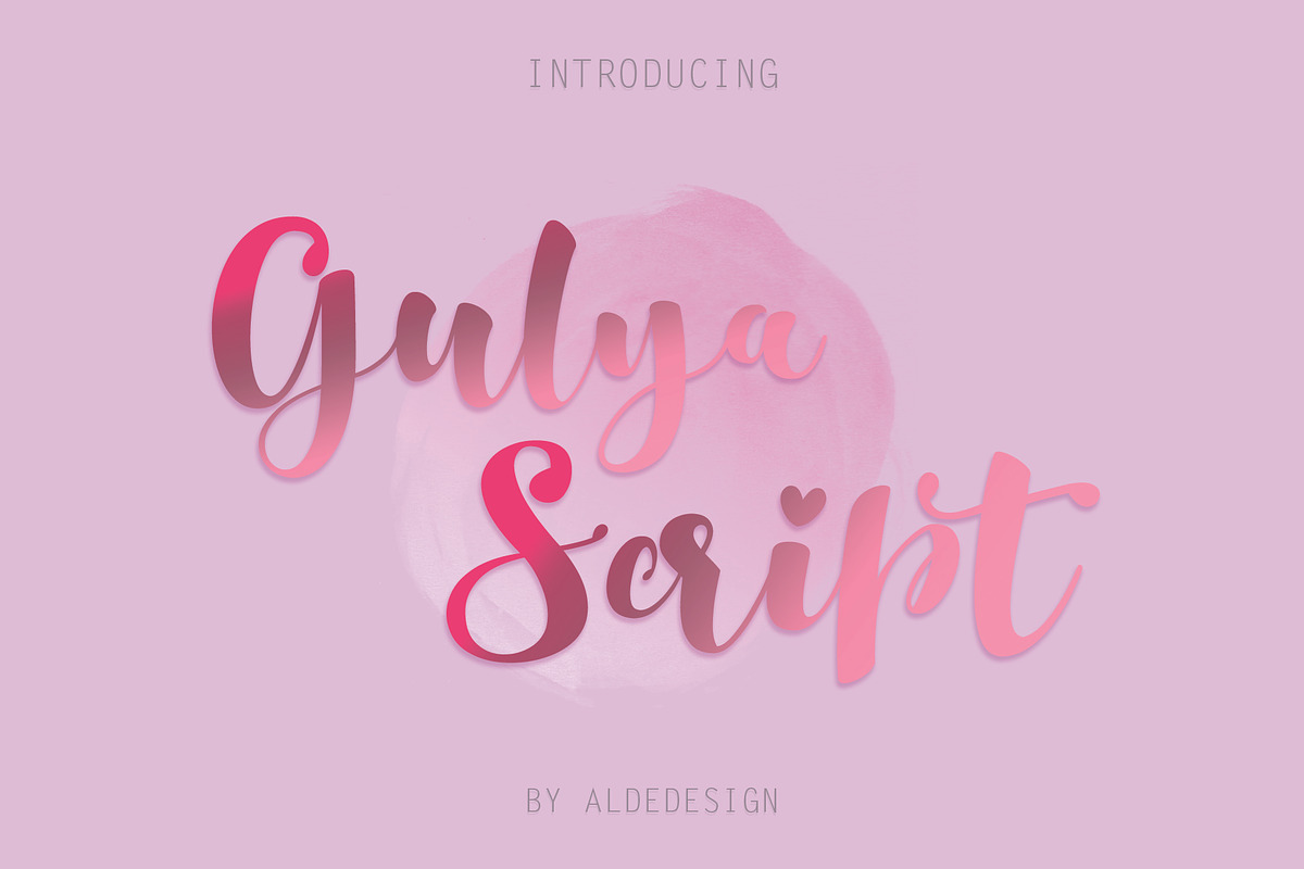 Gulya Script preview 8