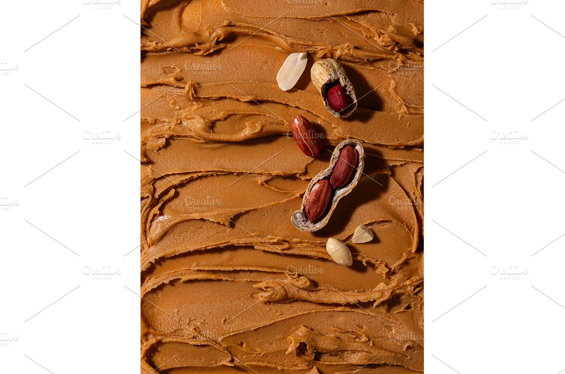 Peanut butter texture background and, a Food & Drink Photo by Yulia Furman