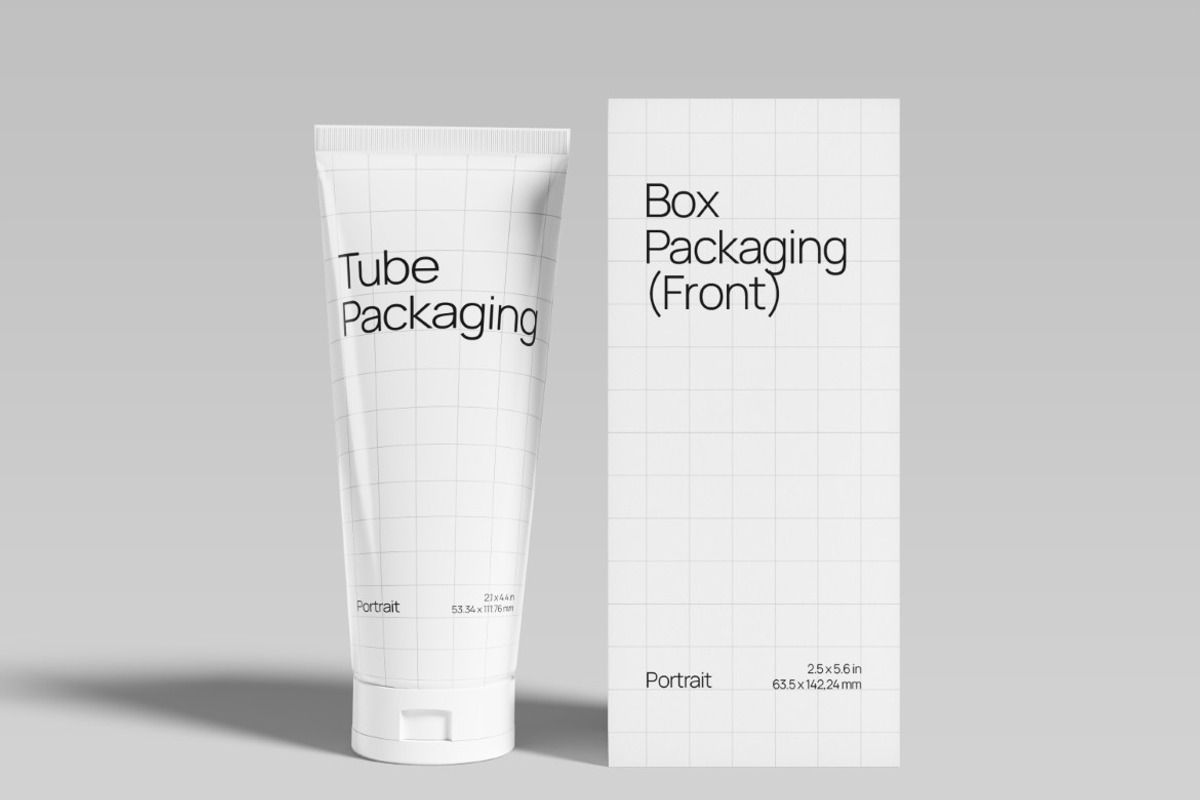 Tube Skincare Mockup, a Packaging Mockup by graphicook (Photo 4 of 4)