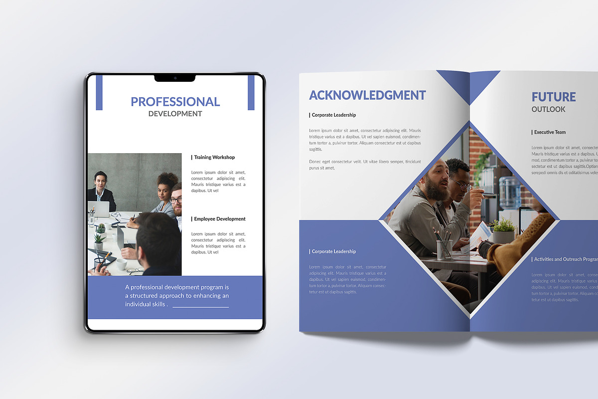 Corporate Yearbook Photo Album, a Brochure Template by graphypix (Photo 3 of 8)