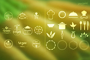 Vegan Food Badges Logos, a Branding & Logo Template by Krukowski Graphics (Thumbnail 4 of 5)