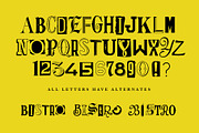 Collage - fancy decorative font, a Serif Font by vatesdesign (Thumbnail 3 of 3)