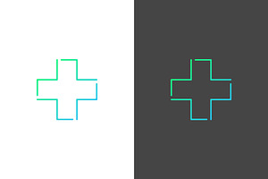 Health Plus Gradient Logo Design, a Branding & Logo Template by Morvana Crew