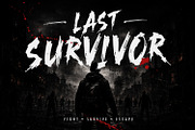 Inkonidict Horror Brush Halloween, a Handwritten Font by Maulana Creative (Thumbnail 4 of 7)