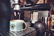 12 Coffee Mockup #7, a Cups & Container Mockup by Walentin (Thumbnail 9 of 13)