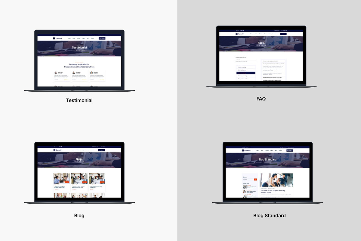 Consultiv - Corporate Figma Design, a Websites & App Template by ZoomDrive (Photo 4 of 6)