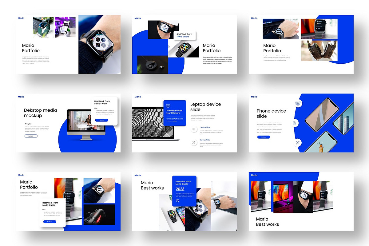 Mario – Business Keynote Template, a Presentation Template by Dens Creative Studio (Photo 4 of 6)