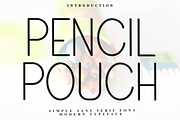 Pencil Pouch, a Sans Serif Font by InermediaSTUDIO (Thumbnail 1 of 8)