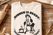 Retro Housewife SVG Funny Kitchen, a Graphic by TanchaArt (Thumbnail 4 of 9)