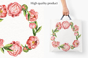 Peonies. Beautiful flowers, a Decorative Illustration by NastyaKim (Thumbnail 2 of 6)