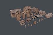 Wooden Village, an Architecture 3D Model by Beatheart Creative Studio (Thumbnail 3 of 22)