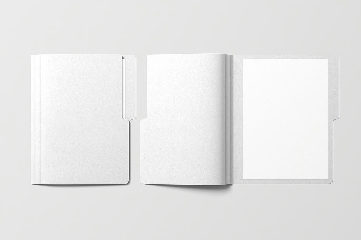 Paper Folder Mockup, an Advertising Mockup by zpackcreative (Photo 5 of 5)