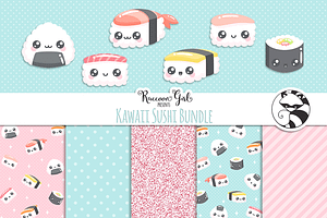 Kawaii Sushi Bundle Set