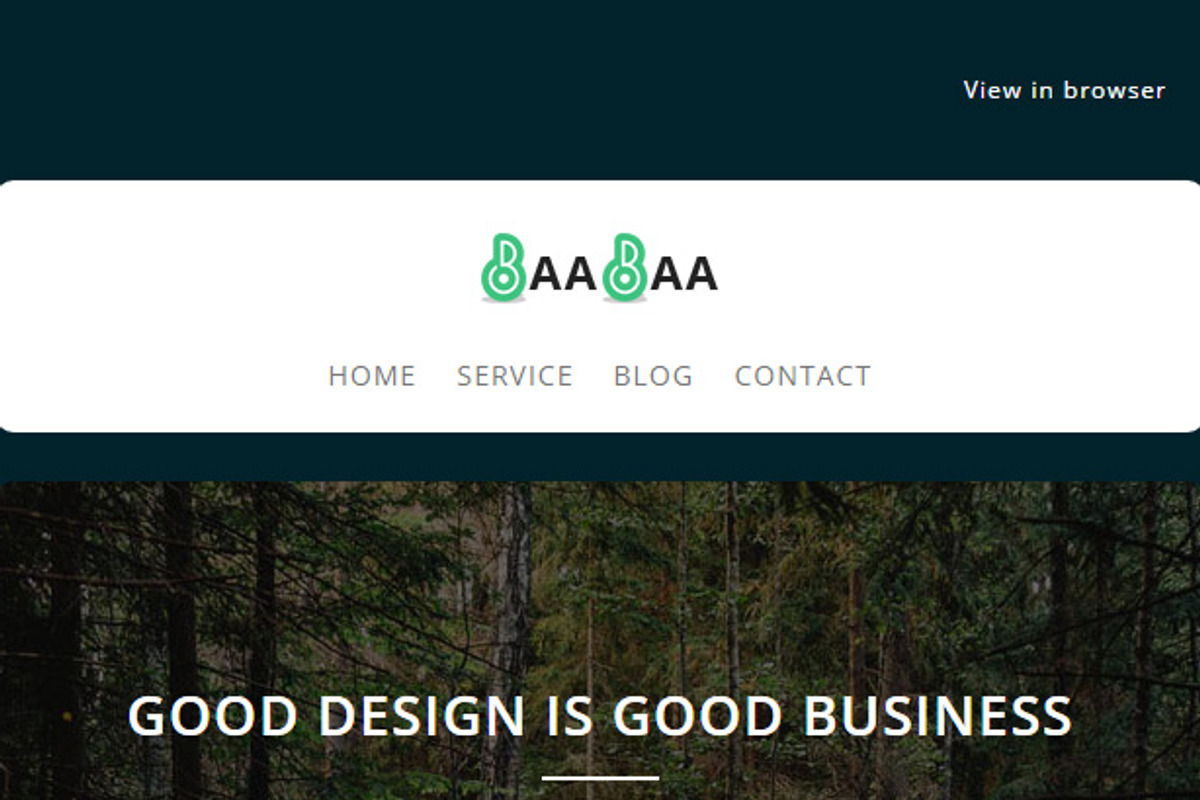 Baa Baa - Responsive Email Template, an Email Template by Pennyblack Templates (Photo 2 of 2)