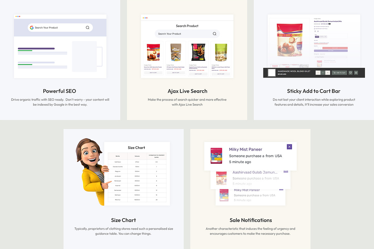 Food & Grocery Shopify 2.0 Theme, a Shopify Template by LogicGo Shopify Experts (Photo 4 of 7)