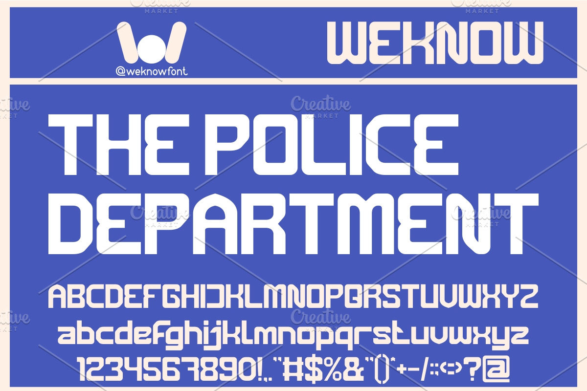 Metropolis Font, a Font by weknow (Photo 3 of 8)