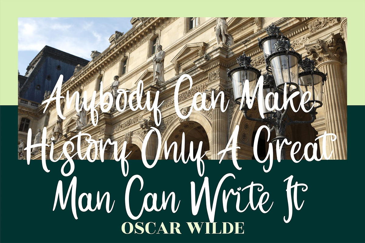 Lemonte Buster Handwritten LS, a Script Font by GranzCreative (Photo 10 of 12)