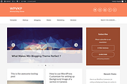 Blogging Pro - Genesis Child Theme, a WordPress Template by WPVKP WordPress Themes (Thumbnail 5 of 7)