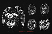 10 Bundle Dark Art V Twin Engine, an Illustration by Morspective (Thumbnail 5 of 7)