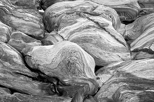 Abstract Rock Background Black And White, a Nature Photo by THP Creative