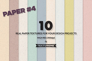 Paper #4 - 10 High-Res Craft Papers