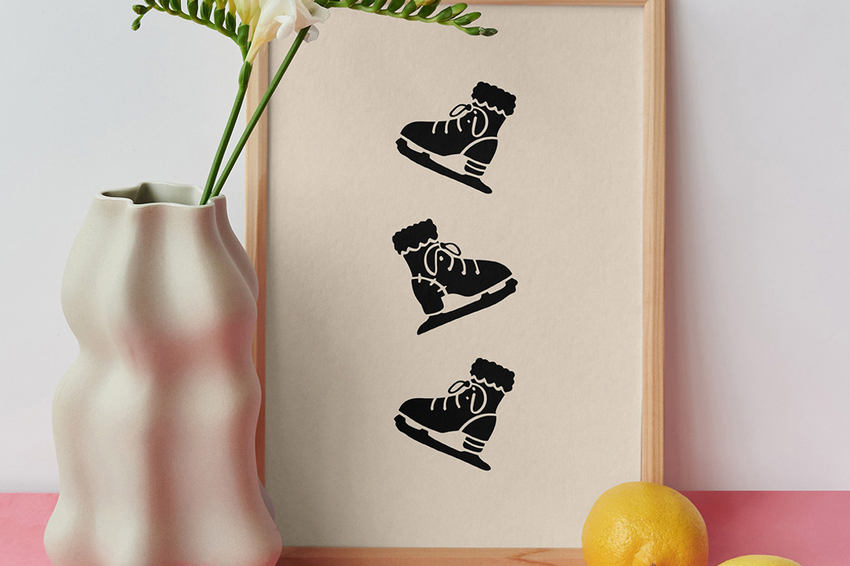 Christmas Icons Linocut Bundle, an Illustration by ClayStudio (Photo 3 of 8)