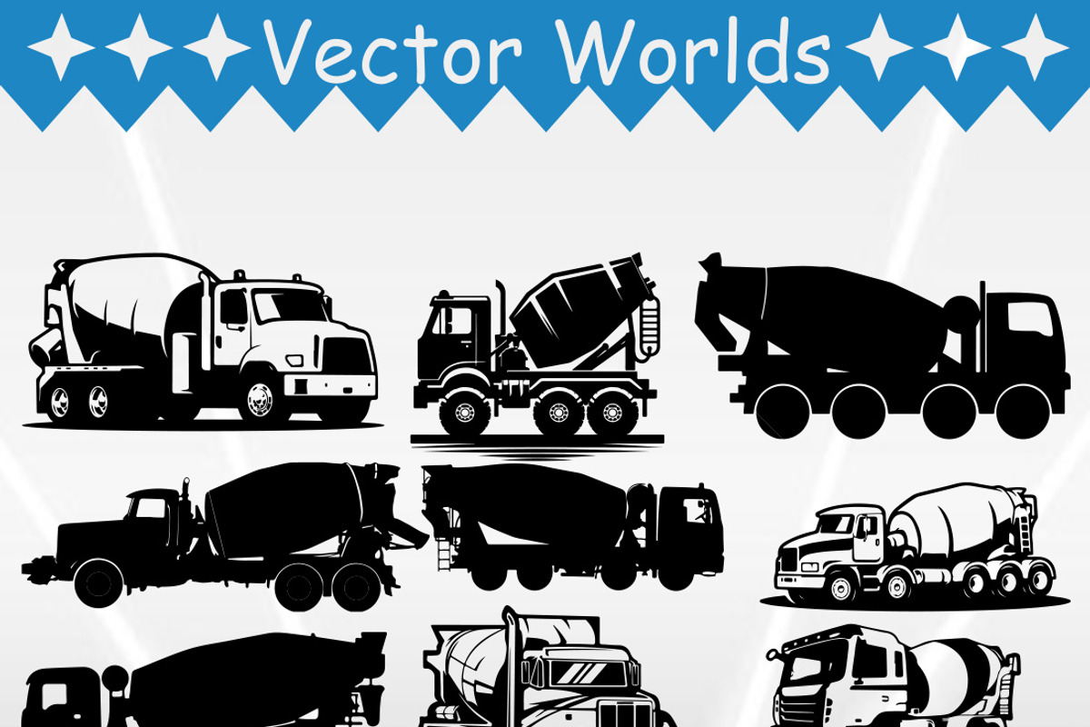 Pump Truck SVG, Pump Trucks SVG, an Object Graphic by VectorWorlds (Photo 2 of 3)