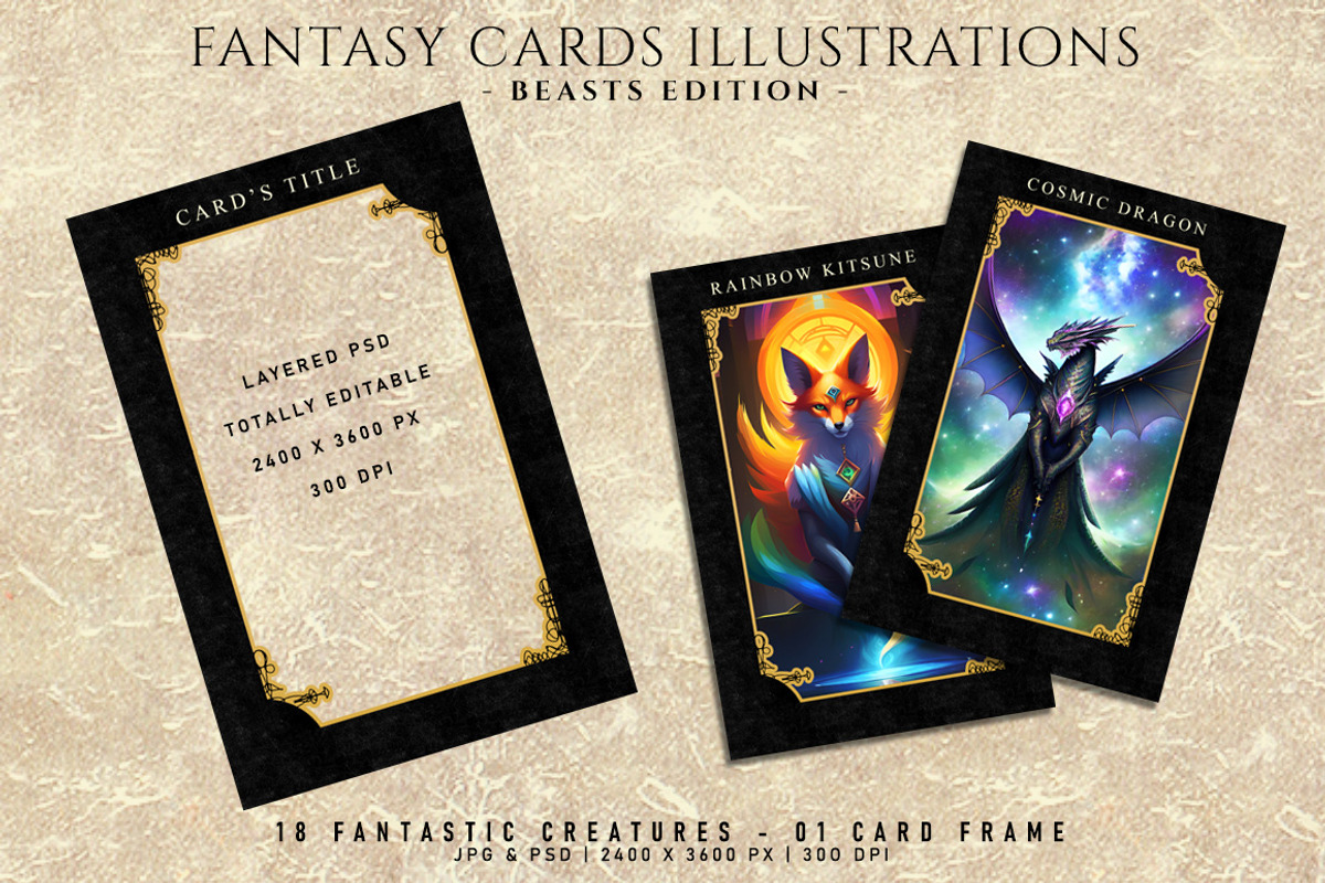 Fantasy Beasts Illustrations, a Decorative Illustration by Digital Art Creations (Photo 3 of 3)
