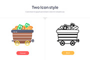 Money and Finance Icon Set, a Duotone Icon by Prosymbols (Thumbnail 3 of 10)
